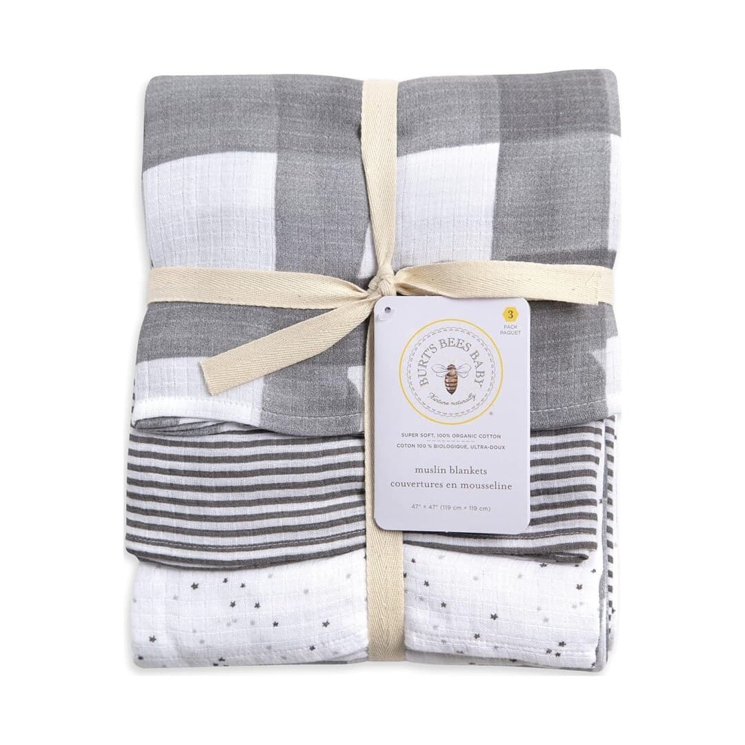Burt's Bees Cobijas de muselina