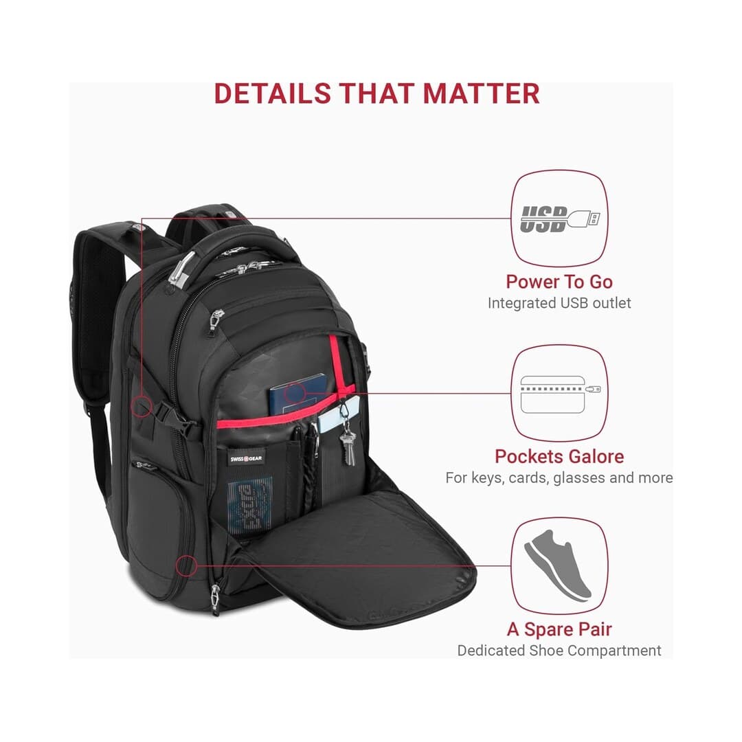 Swissgear Mochila compacta tech